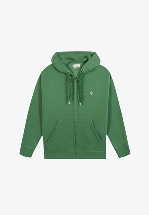 Faguo, MESNIL - Zip-up sweatshirt - green