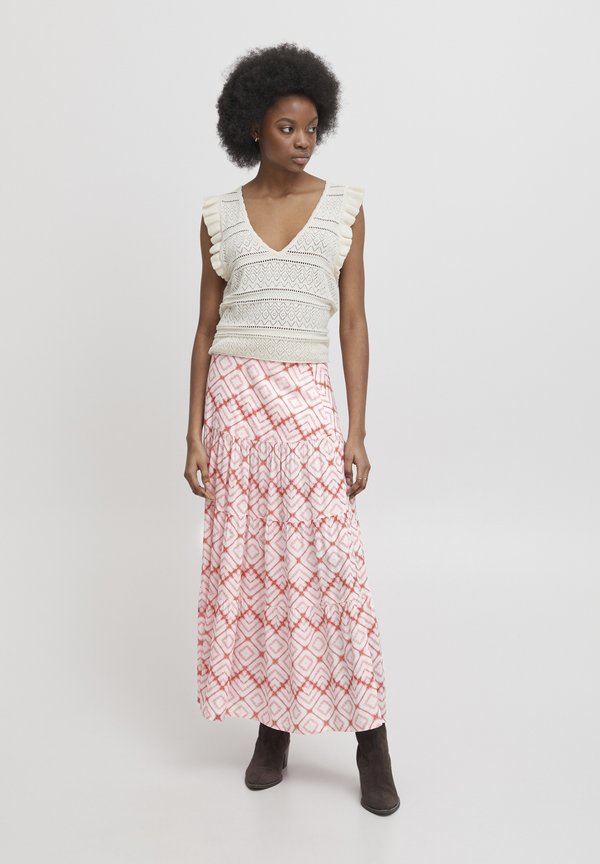 IRSTELLA - Maxi skirt - blush2