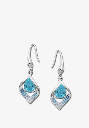 Lotus Silver, ZIRKONIASTEIN - Boucles d'oreilles - silver-coloured