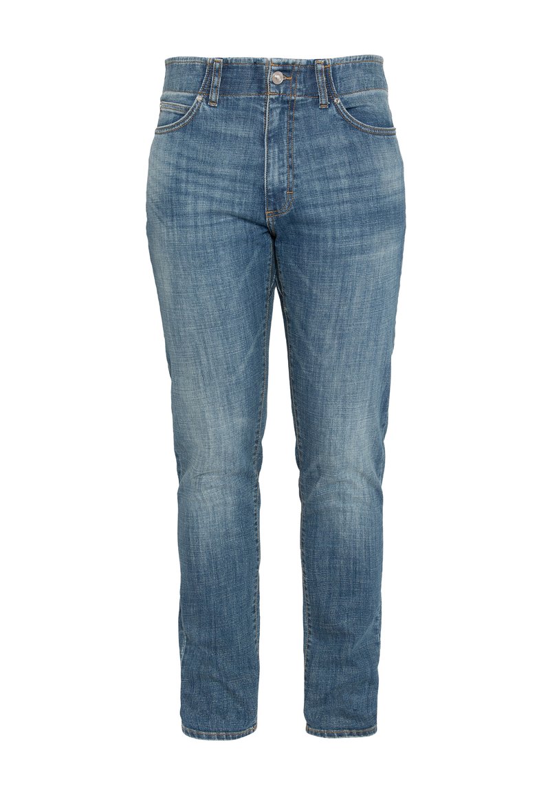 Schott Slim fit jeans blauw Schott Slim fit jeans blauw