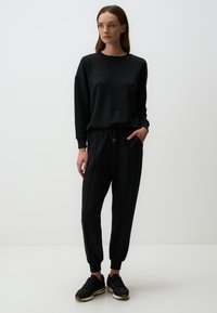Jimmy Key HIGH WAIST JOGGER  - Trainingsbroek - black