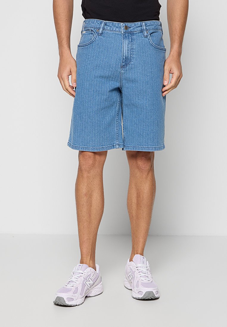 lindbergh Jeansshort blauw