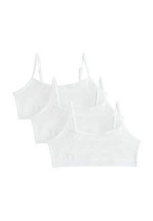 REGULAR FIT - STRAPPY CROP 3 PACK  - Alustoppi - white