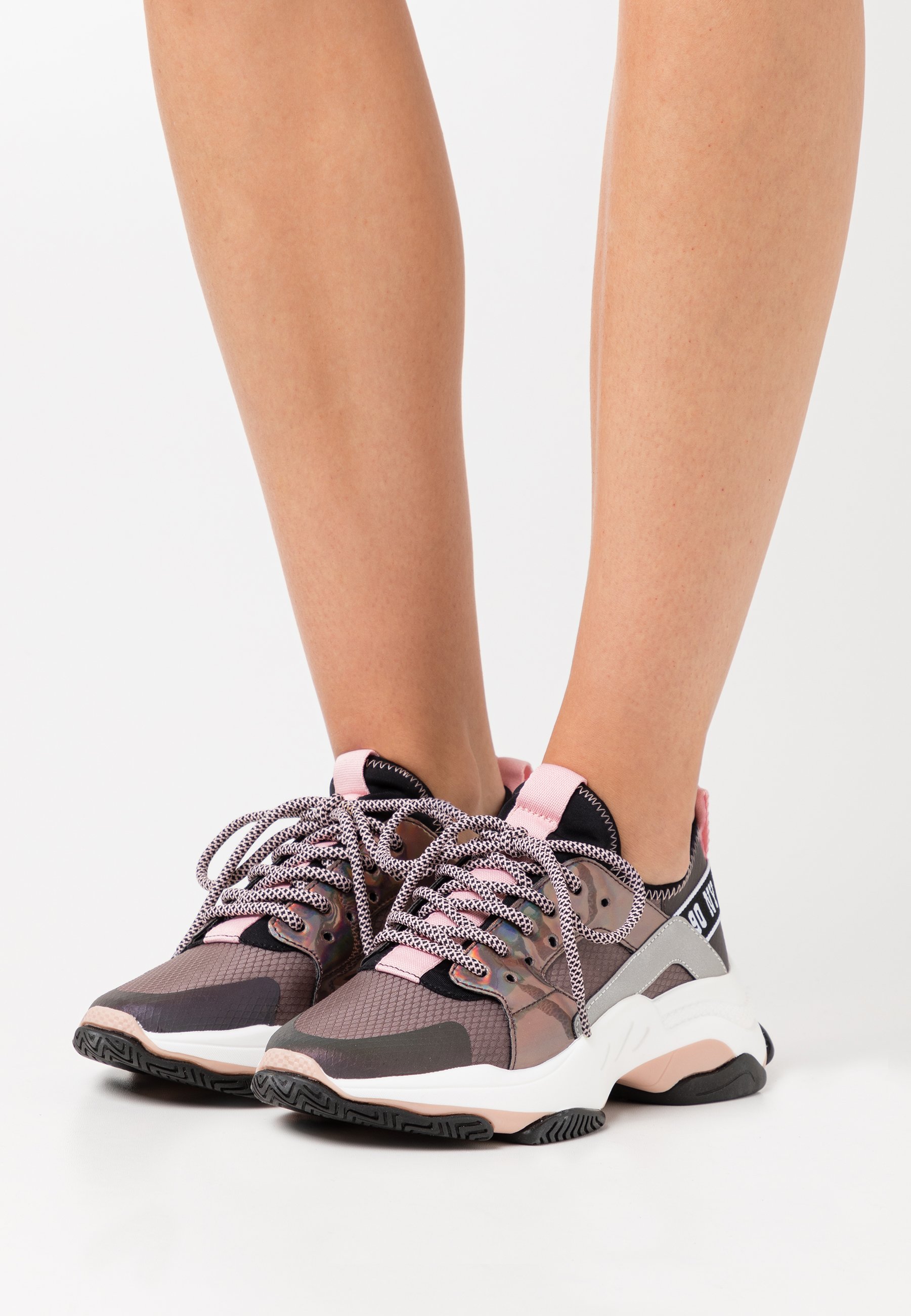 Steve Madden AJAX - Sneaker low - purple metallic/lila - Zalando.de