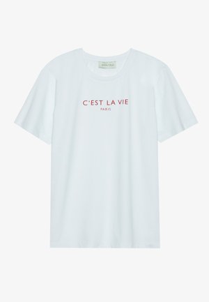 Anna Field Print T-shirt - white
