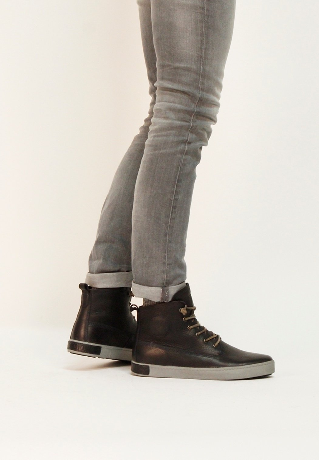 Blackstone Sneakers hoog - dark blue/donkerblauw - Zalando.nl
