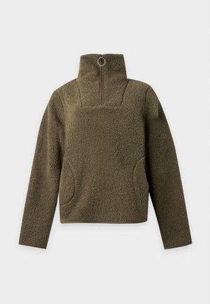 Vero Moda, VMFLASH TEDDY ANORAK ENT - Sweat polaire - kalamata