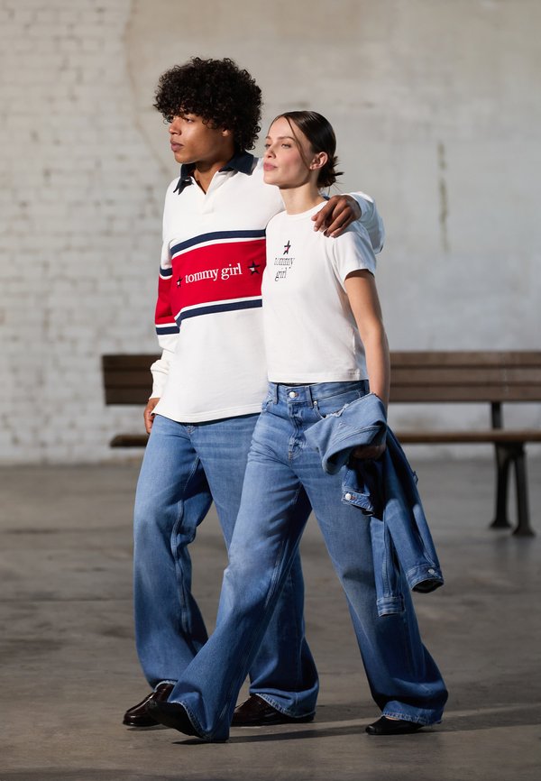 GIRL RELAXED PANT UNISEX - Relaxed fit jeans - indigo wash