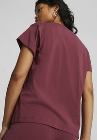 Puma T-shirt print - dark jasper