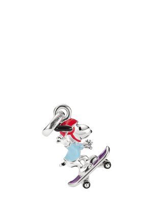 THOMAS SABO, PEANUTS™ SNOOPY CHARM AUF SKATEBOARD CONNECT UNISEX - Hanger - silberfarben, schwarz, rot, türkis, violett