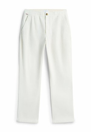 Tommy Hilfiger, DOVER WIDE WALE CORDUROY - Trousers - ivory silk
