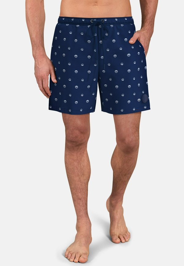 Badeshorts - blau dunkel minimal