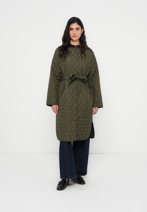 JDYRINA QUILT O NECK - Manteau d'hiver - forest night