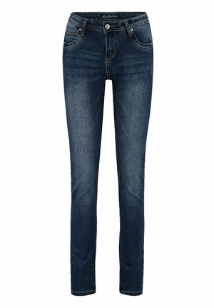 Red button MIDSTONE  - Jeans Slim Fit - blue denim