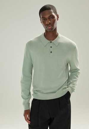 REGULAR FIT -LONG SLEEVE  - Pulover - sage green