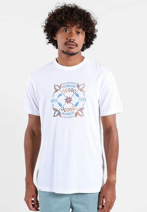 SUNFADED - T-shirt imprimé - white