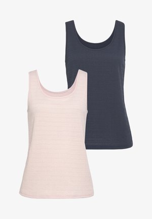 STRAND 2 PACK - Débardeur - rose navy