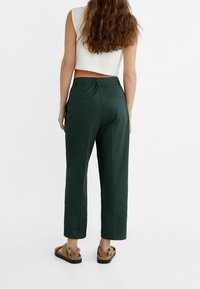 Stradivarius Broek - dark green