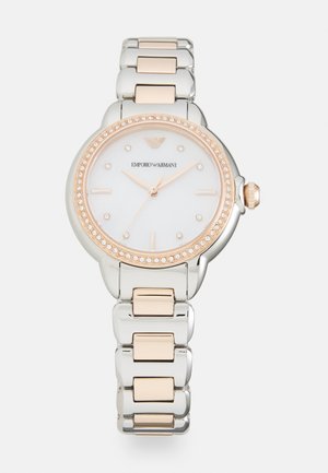 Reloj - silver-coloured/rosegold-coloured