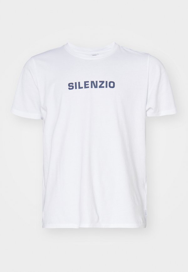SILENZIO - Print T-shirt - bianco3