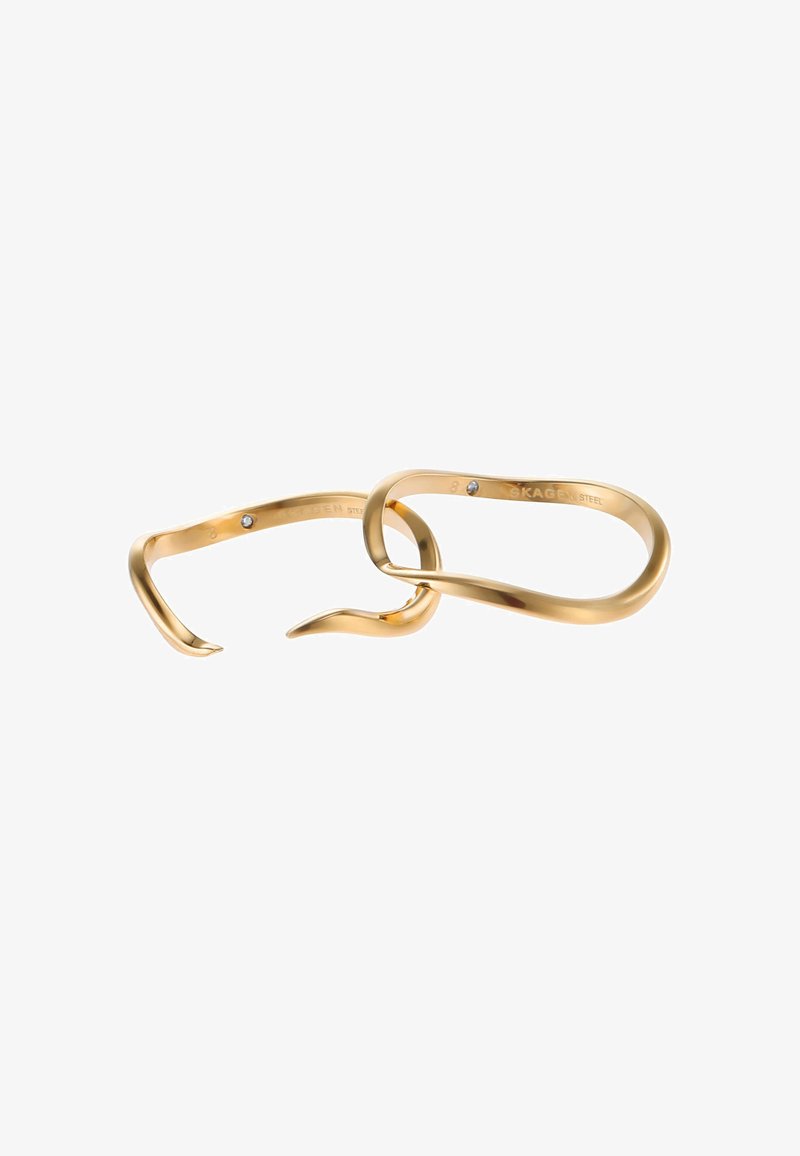 Skagen ESSENTIAL WAVES - Ringar - gold-coloured