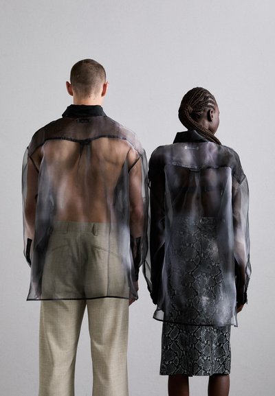 Henrik Vibskov BIG UNISEX - Skjortebluse - grey blur