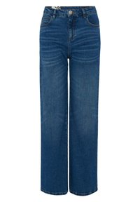 HIGH RISE WIDE LEG - Wide Leg - daily blue