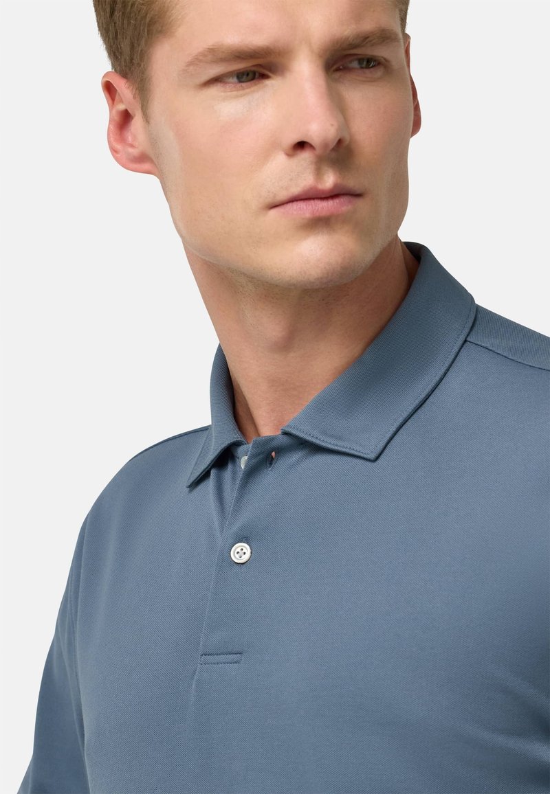 Boggi Milano SCAFÈ HIGH-PERFORMANCE Polo shirt air-blue/light