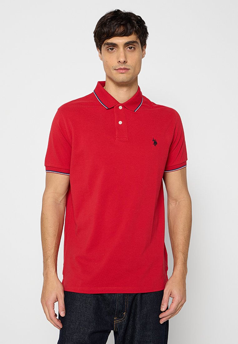 U.S. Polo Assn. Poloshirt rood U.S. Polo Assn. Poloshirt rood