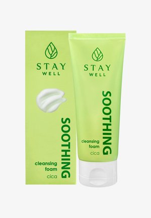 STAY Well SOOTHING CLEANSING FOAM CICA & HEARTLEAF - Mousse nettoyante