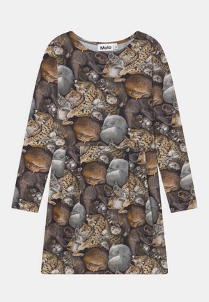 CINDARELL - Jersey dress - brown