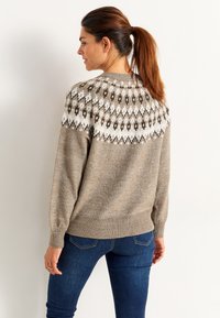 Cellbes of Sweden Strickjacke - beige patterned