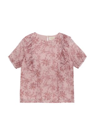 FLOWER DOBBY - Blouse - peachskin