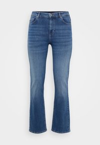 CARWILLY MID - Sirgete säärtega teksad - dark blue denim