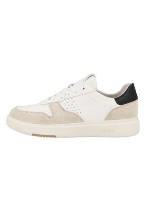 Clae SCHUHE MOSES - Trainers - white wood ash black clams wob