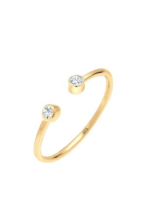 ELEGANCE - MIT KRISTALLEN VON SWAROVSKI® - Bague - gold-coloured