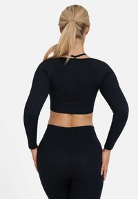 SQUATPROOF CONVEY SEAMLESS - Top dugih rukava - black