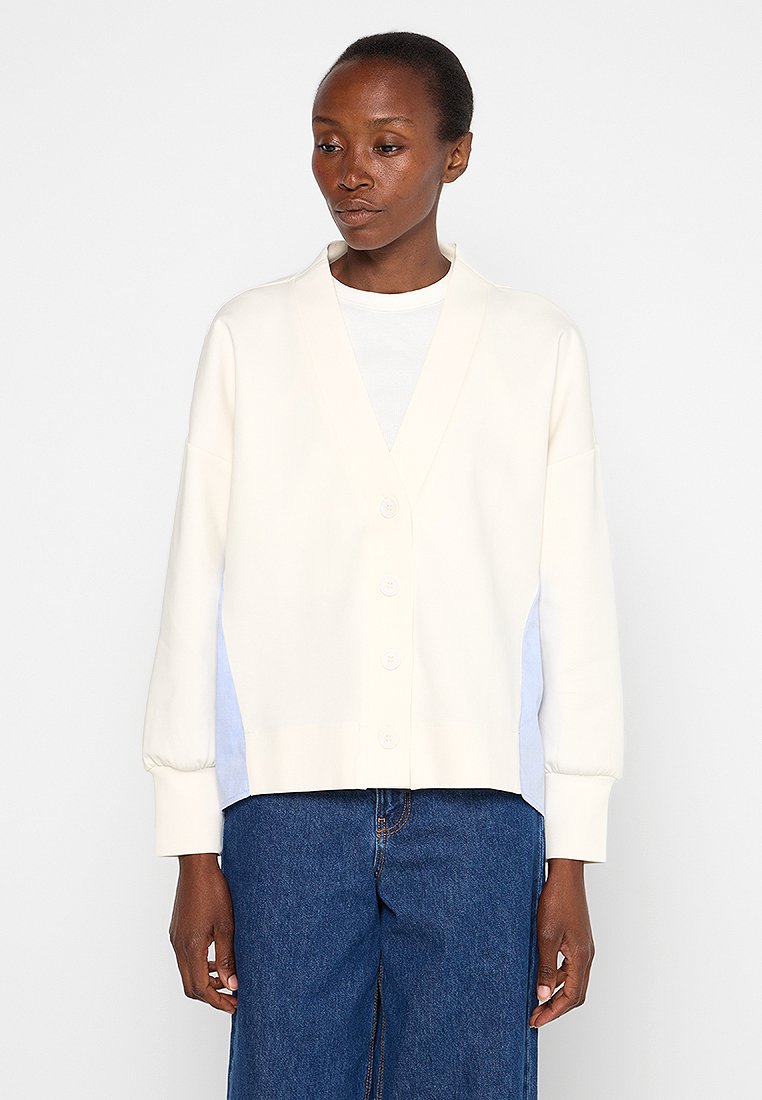 TWINSET Sweater met rits crème
