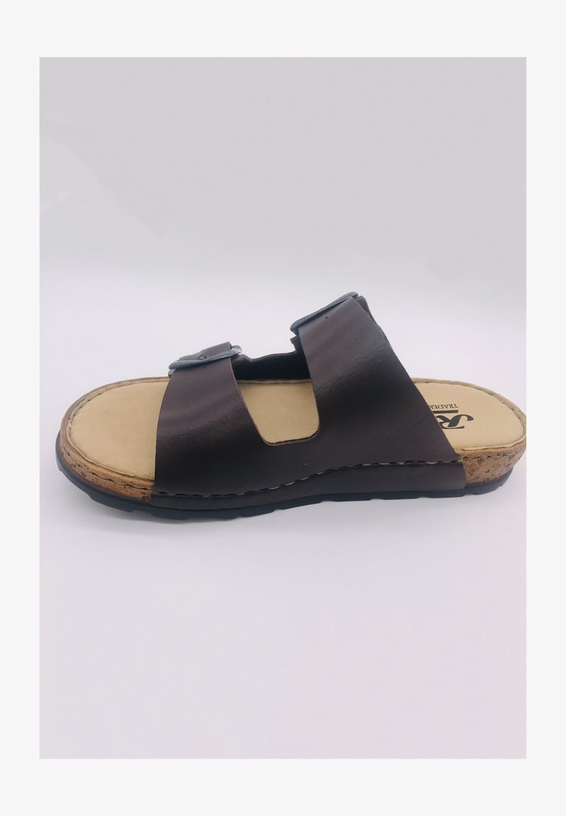 Rieker Pantolette flach - braun