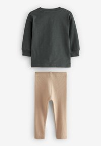 Next SET  - Pantalones - charcoal grey