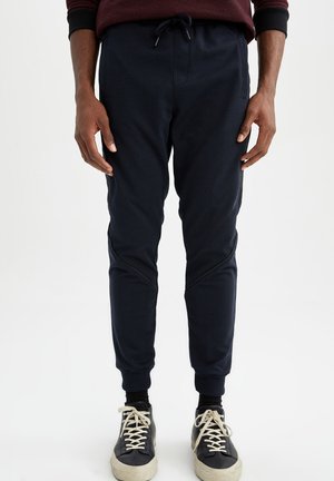 SLIM FIT - Pantaloni sportivi - navy