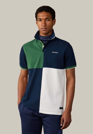 Hackett London, HACKETT LONDON POLO SHIRT HERITAGE NBR MULTI PNL - Poloshirt - old navy
