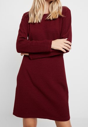 Freizeitkleid - bordeaux