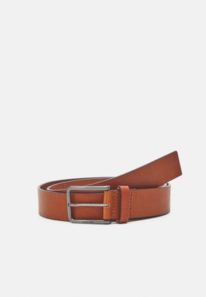 WARMTH OILED GRAIN  - Belt - dark tan