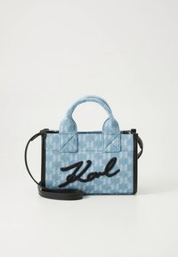 KARL LAGERFELD SKUARE - Mala de mão - denim light blue