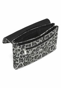 DEPECHE PURSE - Portemonnee -  grey leo print