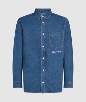 Karl Lagerfeld Jeans REGULAR DENIM - Hemd - dark blue