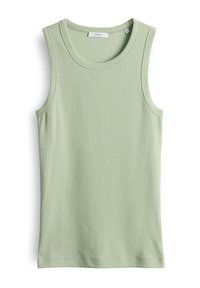 SLIM FIT RIB - Débardeur - green glow