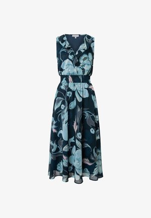 More & More, MORE & MORE FEMININES, FLORALES MIDI-SCHLUPFKLEID - Day dress - marine