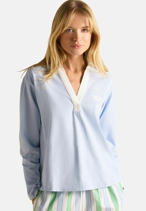 TALLIE RELAXED FIT COLLARE - Bluză polo - blue